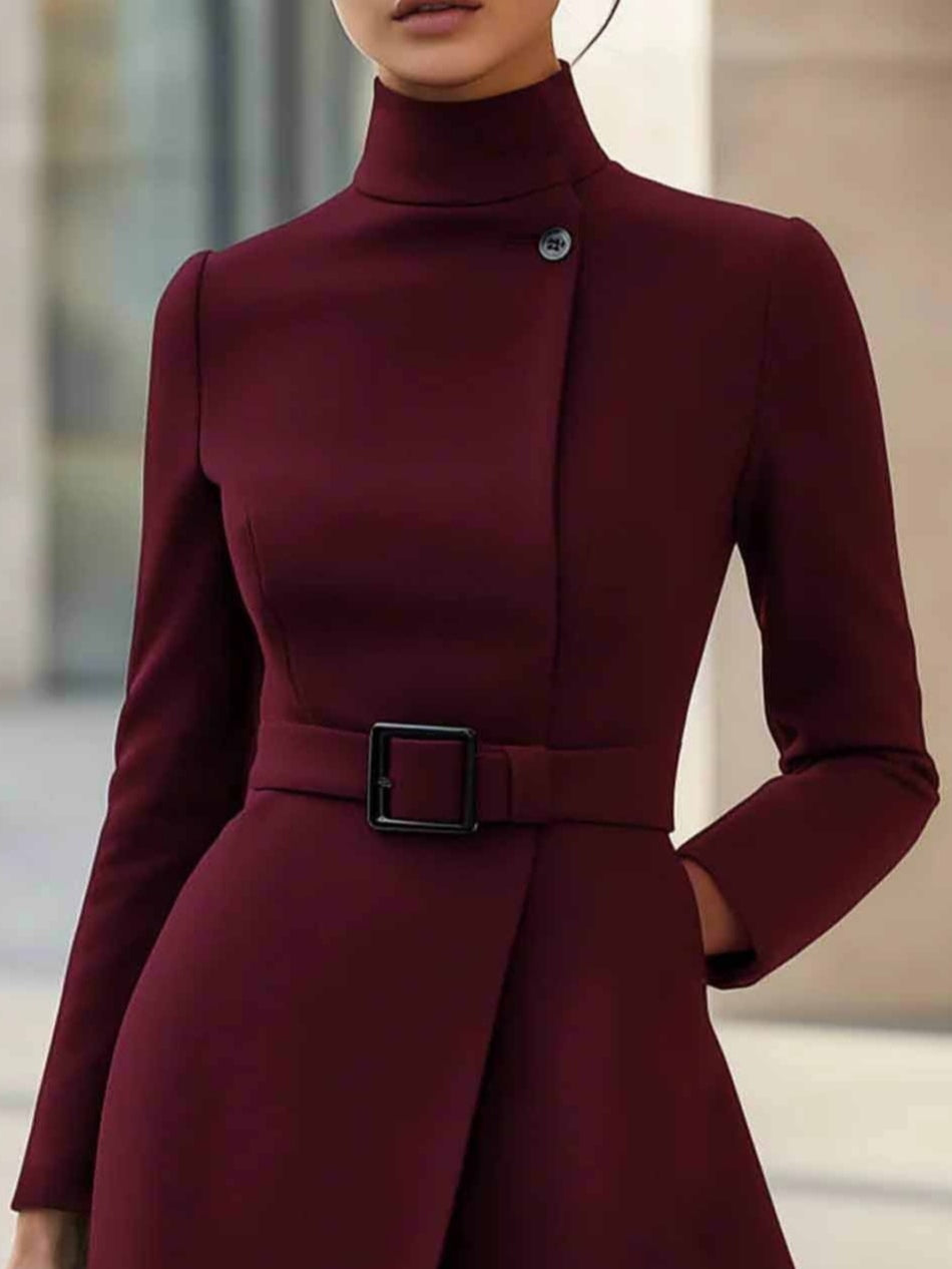 Nikée | Elegante tailleband jurken