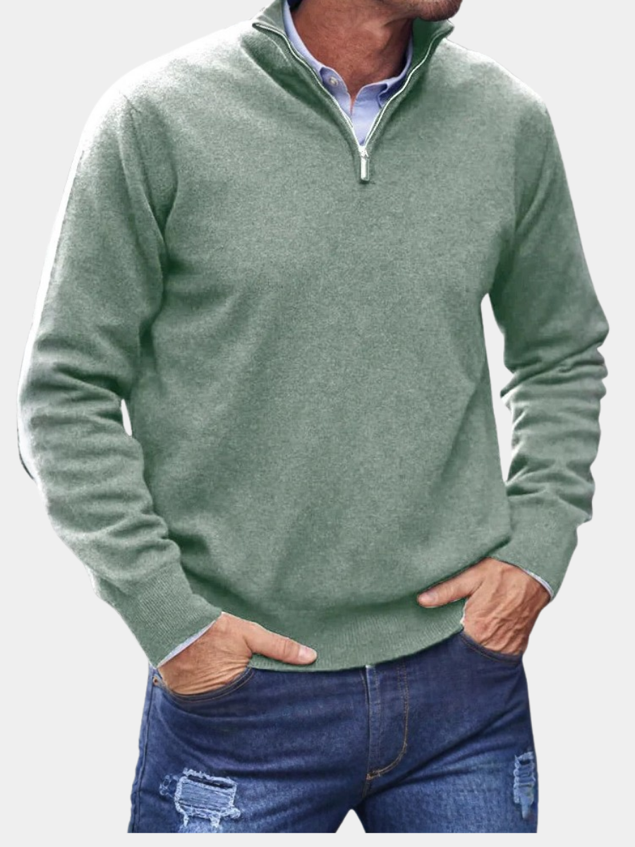 Tim | Half-zip truien