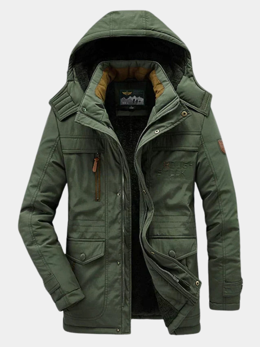 Yannick | Winterjassen met capuchon
