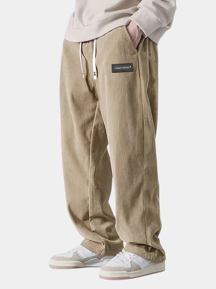 Ramon | Ribfluwelen broek