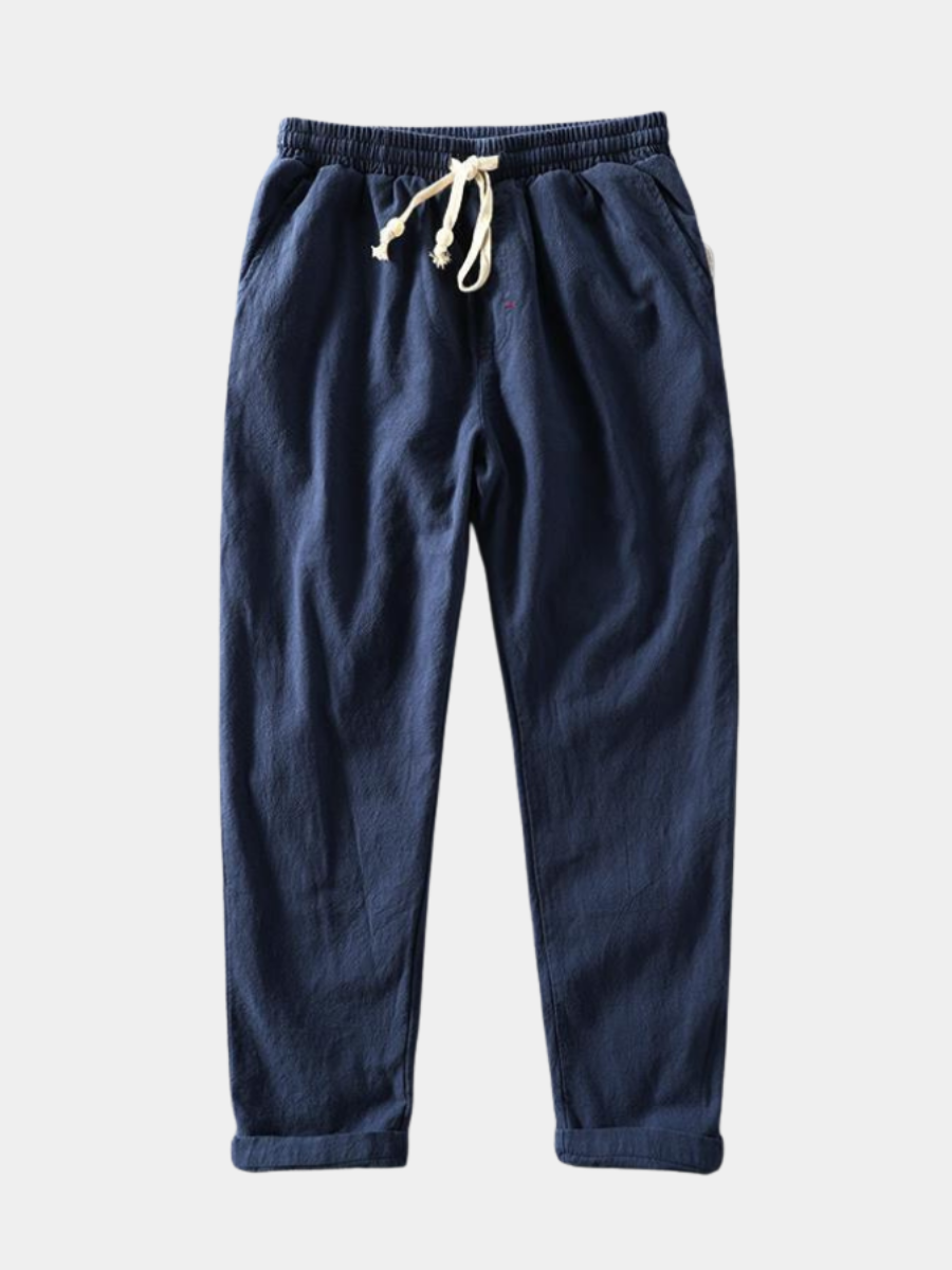 Abel | Relaxte linnen broek
