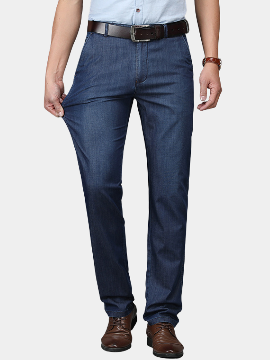 Joep | Klassieke Broek Blauw