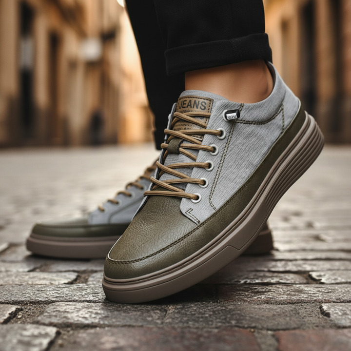 Bastiaan | Casual platform schoenen