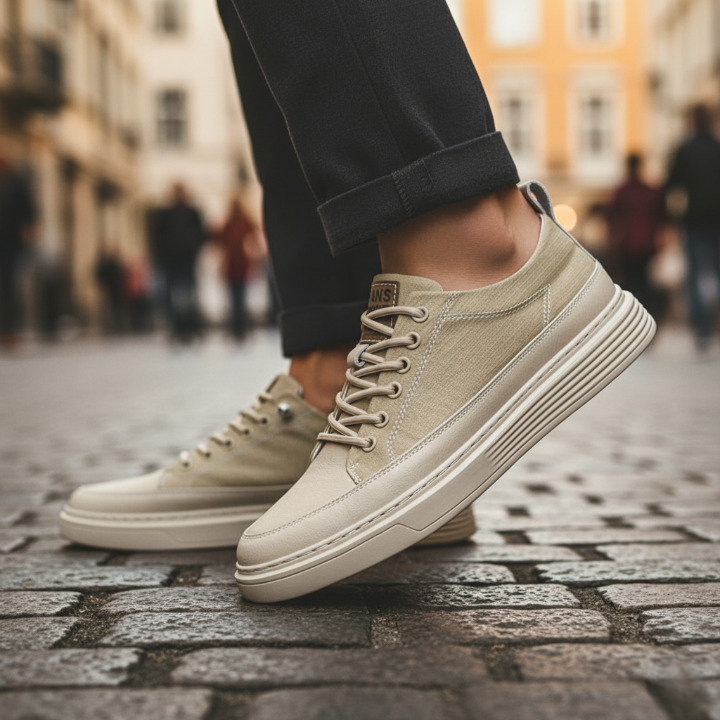 Bastiaan | Casual platform schoenen