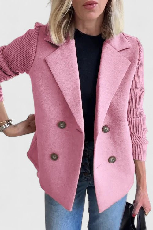 Indah | Tailored jassen met mouwdetail