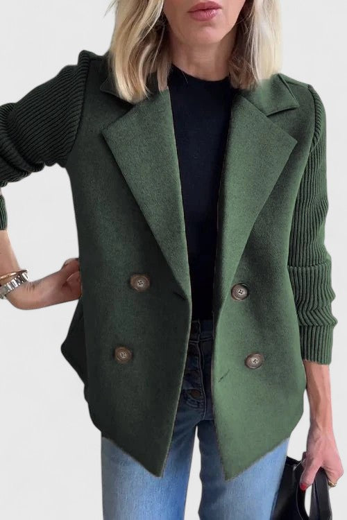 Indah | Tailored jassen met mouwdetail