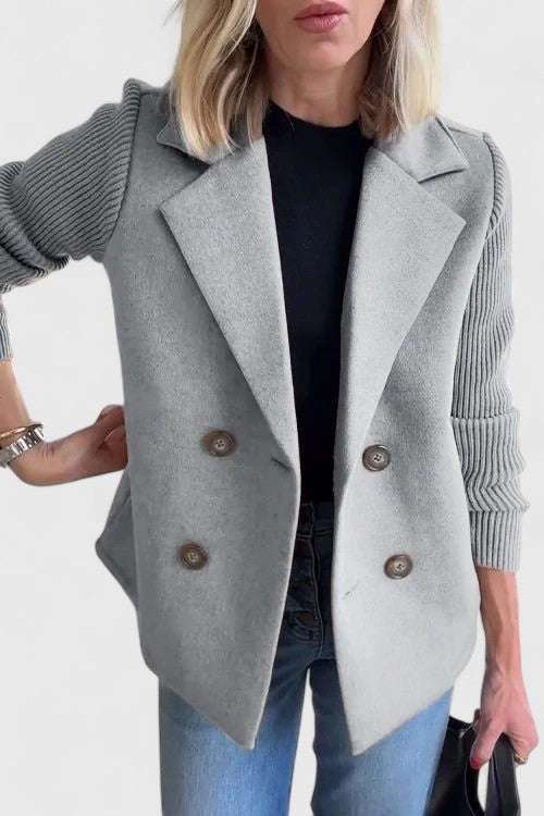 Indah | Tailored jassen met mouwdetail
