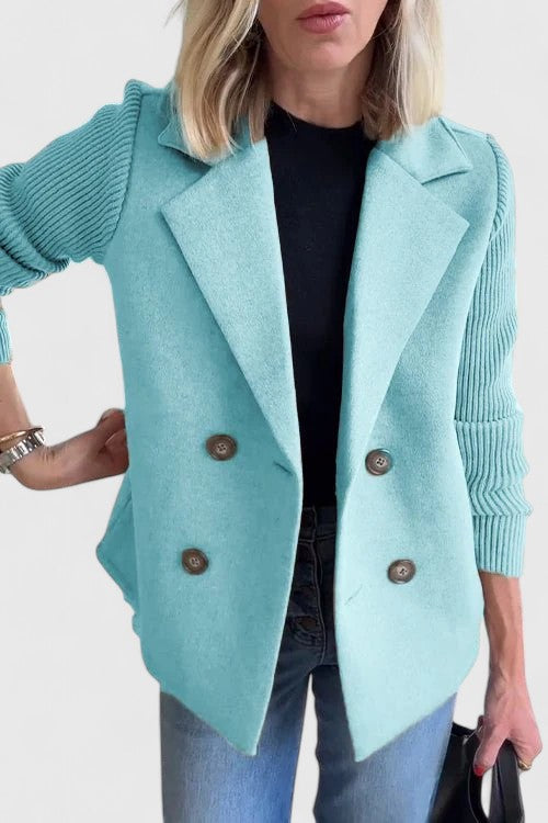 Indah | Tailored jassen met mouwdetail