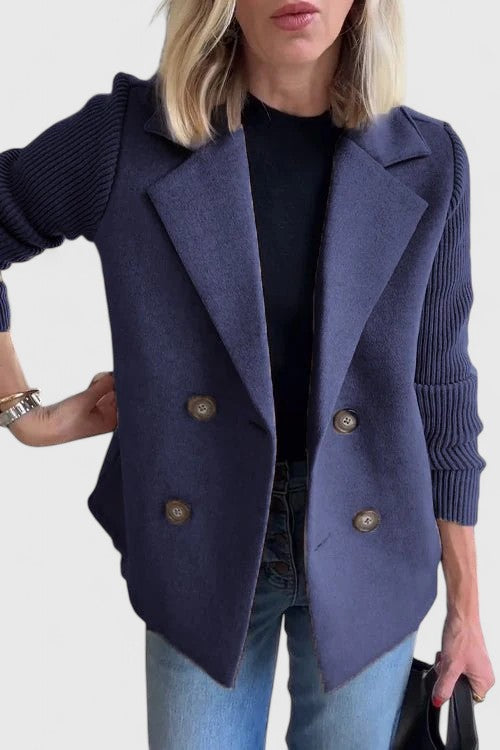 Indah | Tailored jassen met mouwdetail