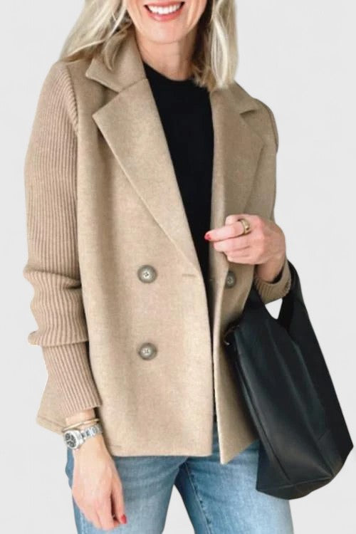Indah | Tailored jassen met mouwdetail