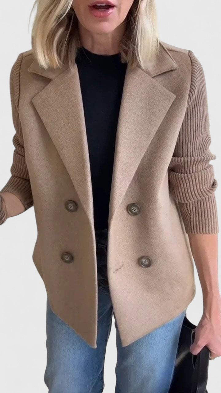 Indah | Tailored jassen met mouwdetail