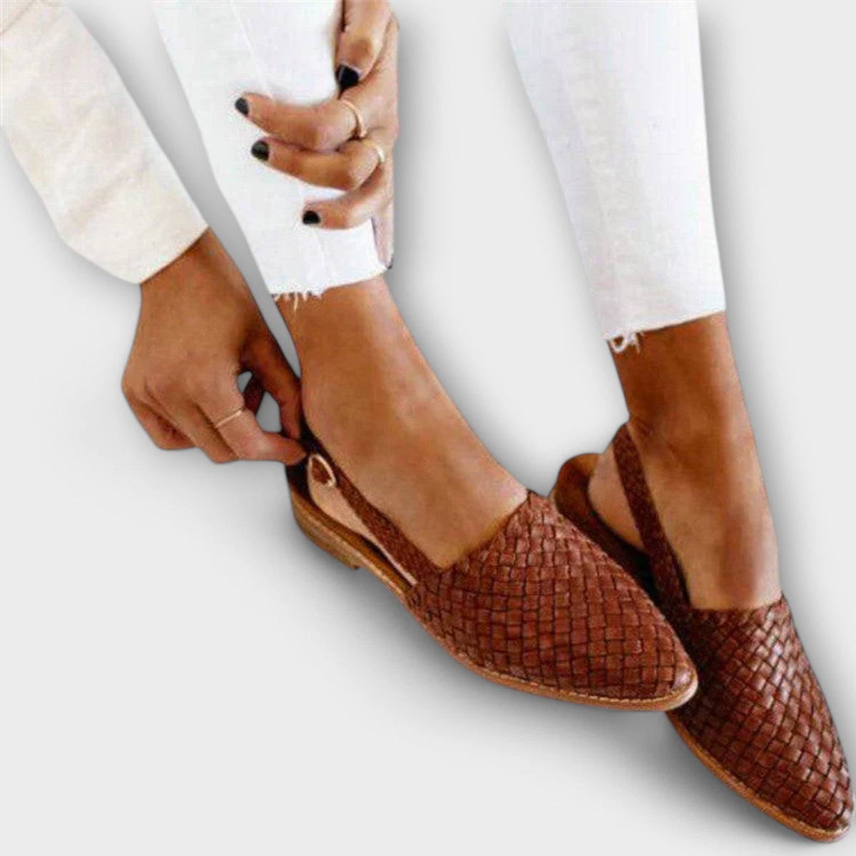 Caterina | Geweven Loafer voor Dames