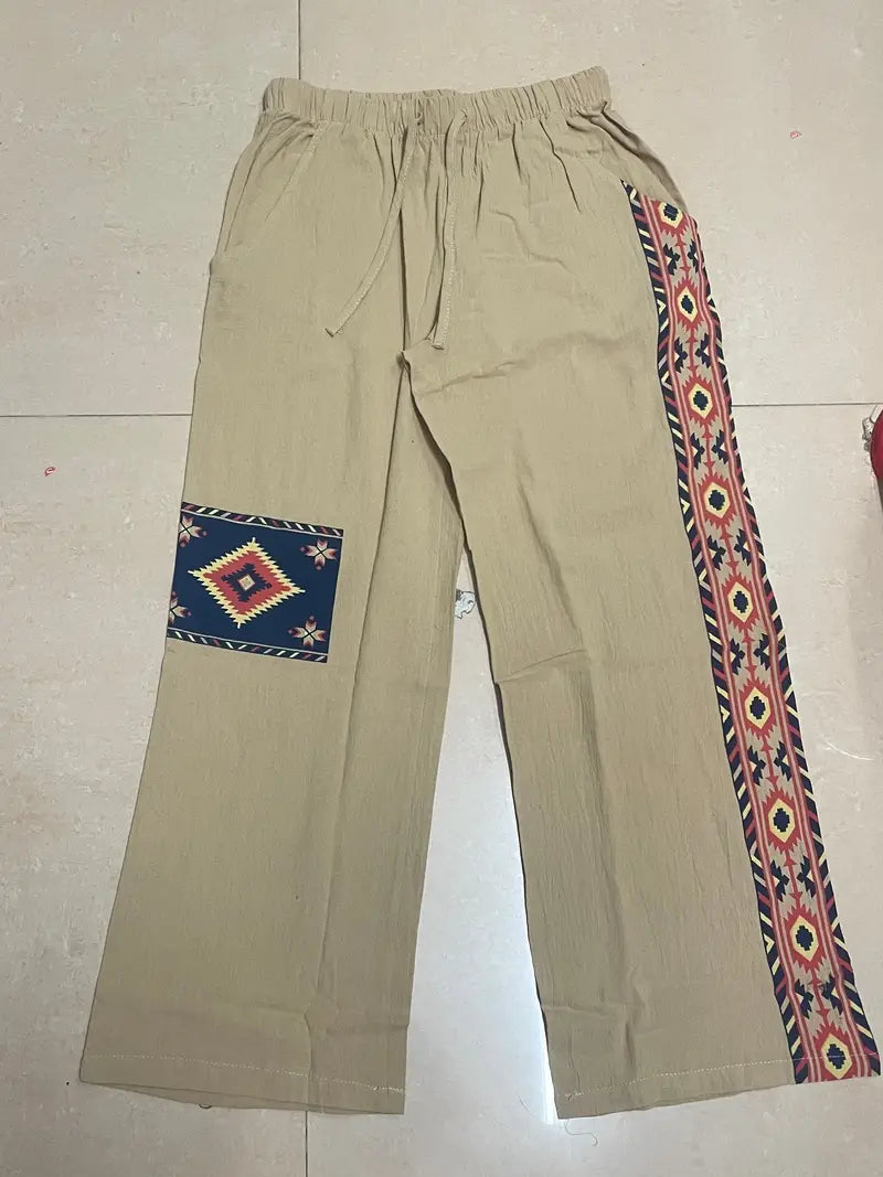 Vince | Broek met etnische details