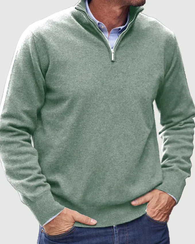 Tim | Half-zip truien
