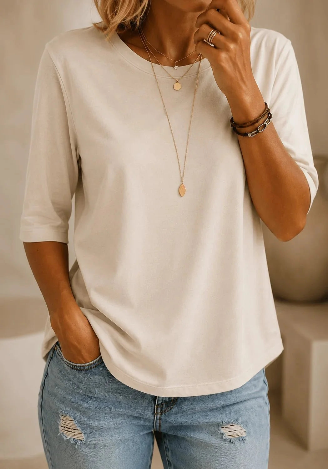 Lucy | Essentieel T-Shirt