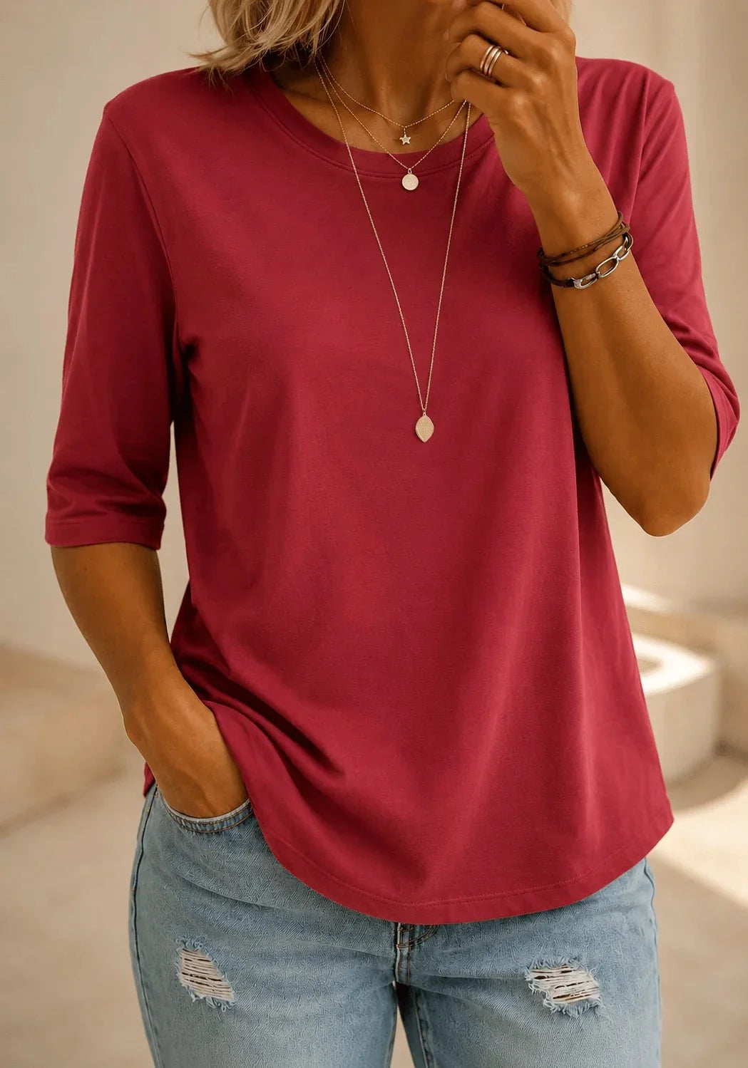 Dalila | Essentieel comfort T-Shirt