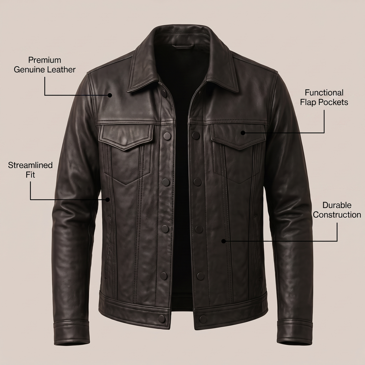 Victor | Klassieke overshirt jassen