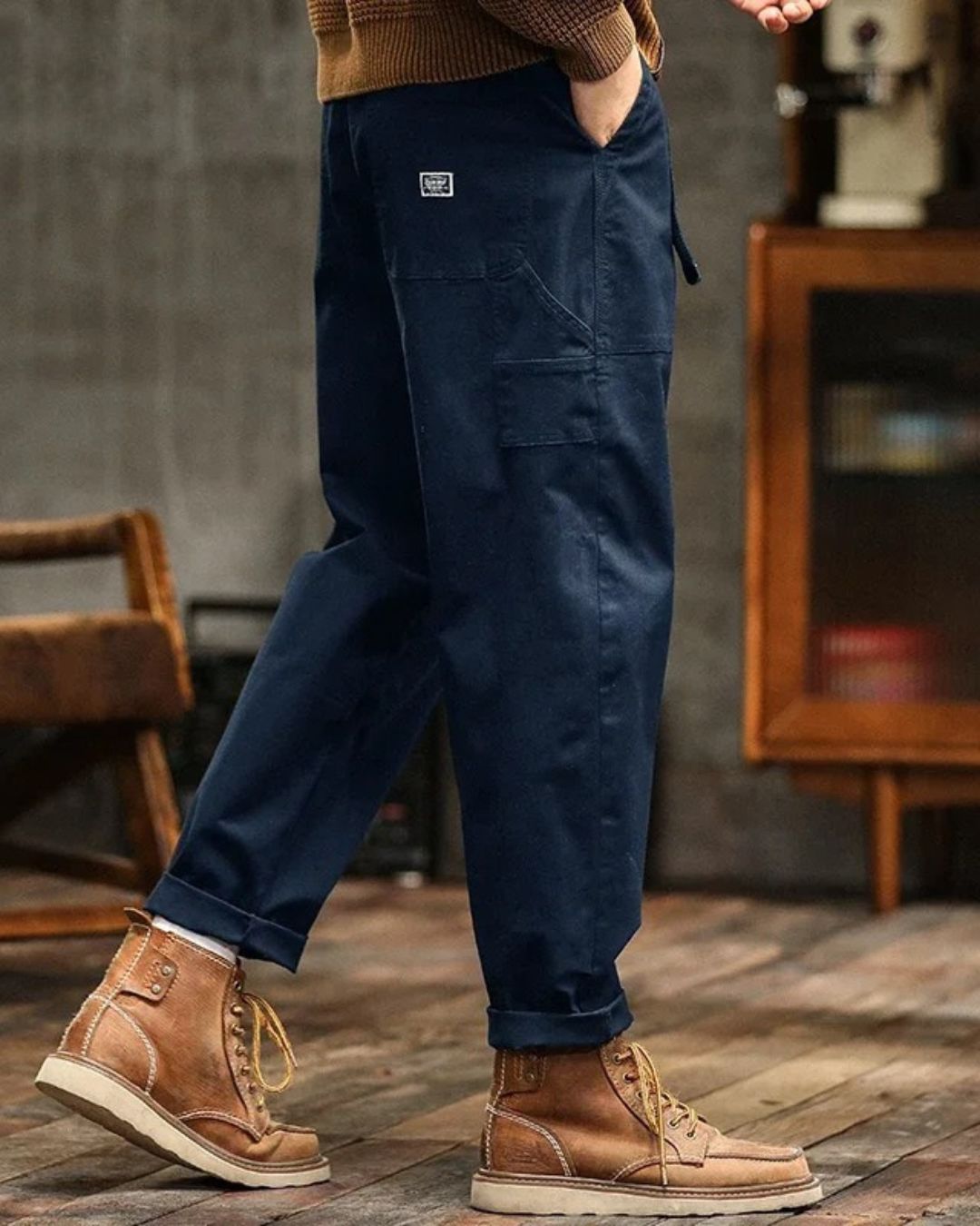 Yme | Comfortabele cargbroek