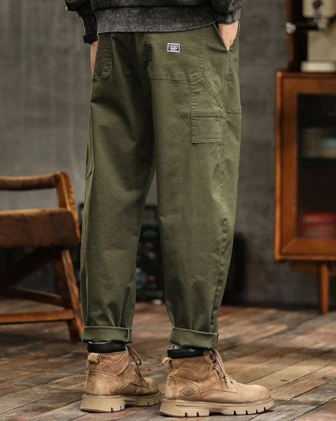 Yme | Comfortabele cargbroek