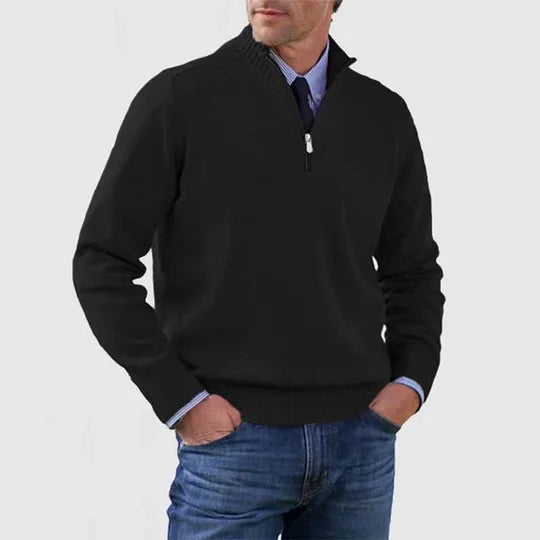 Harold | Elegante truien met ritssluiting