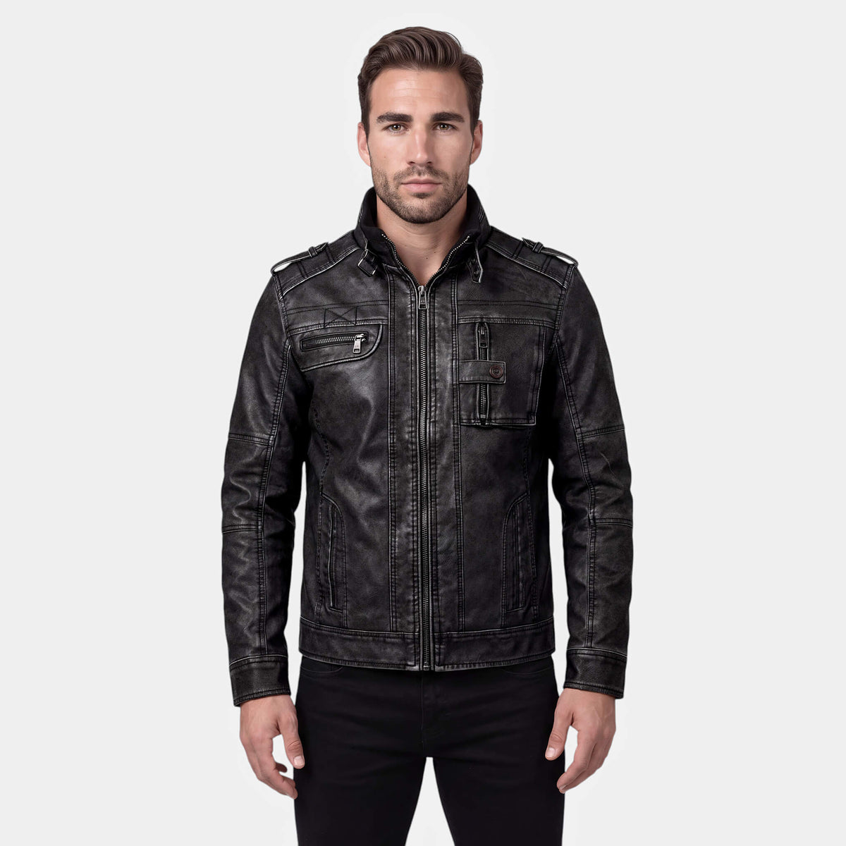 Sybrand | Leren Jas