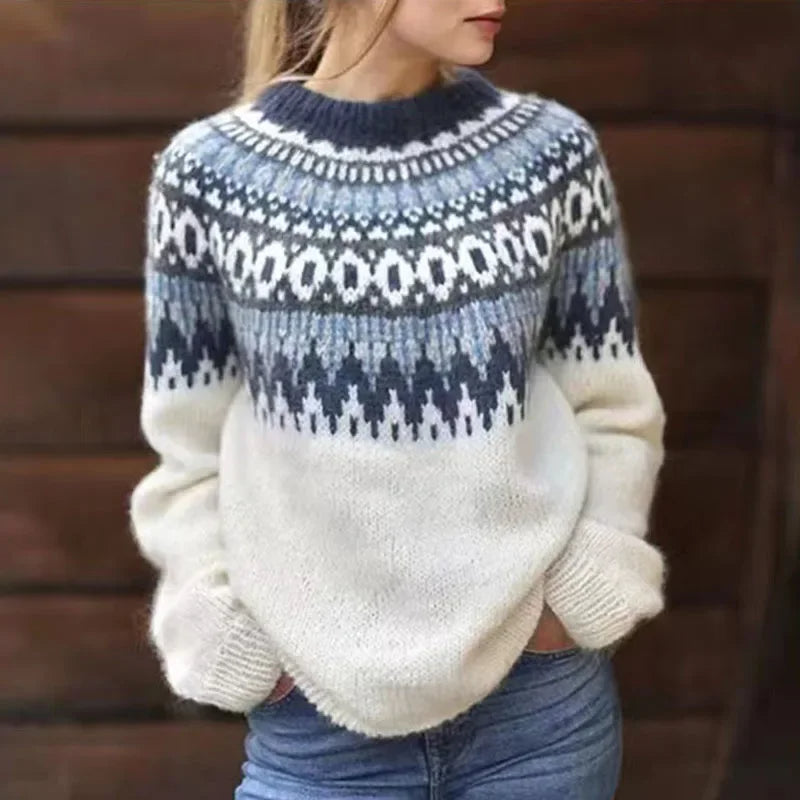 Annelous | Jacquard truien met patroon