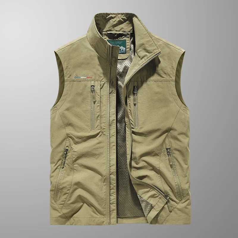 Sten | Functionele bodywarmer met kraag