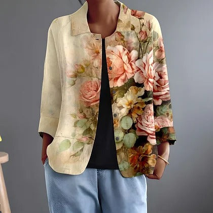 Leslie | Bloes met bloemenprint