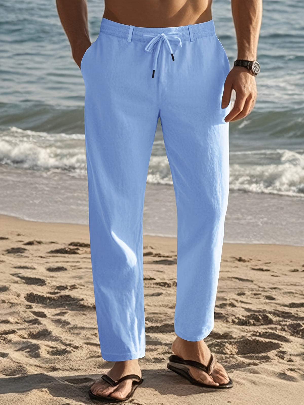 Levi | Linnen broek comfort