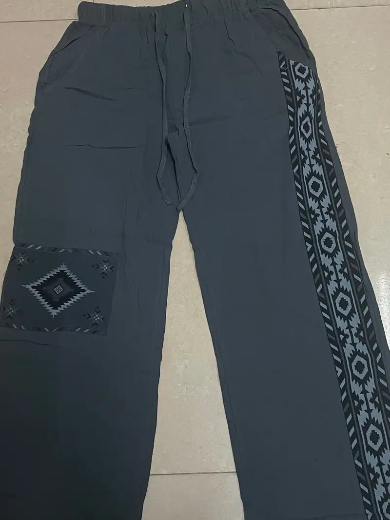 Vince | Broek met etnische details