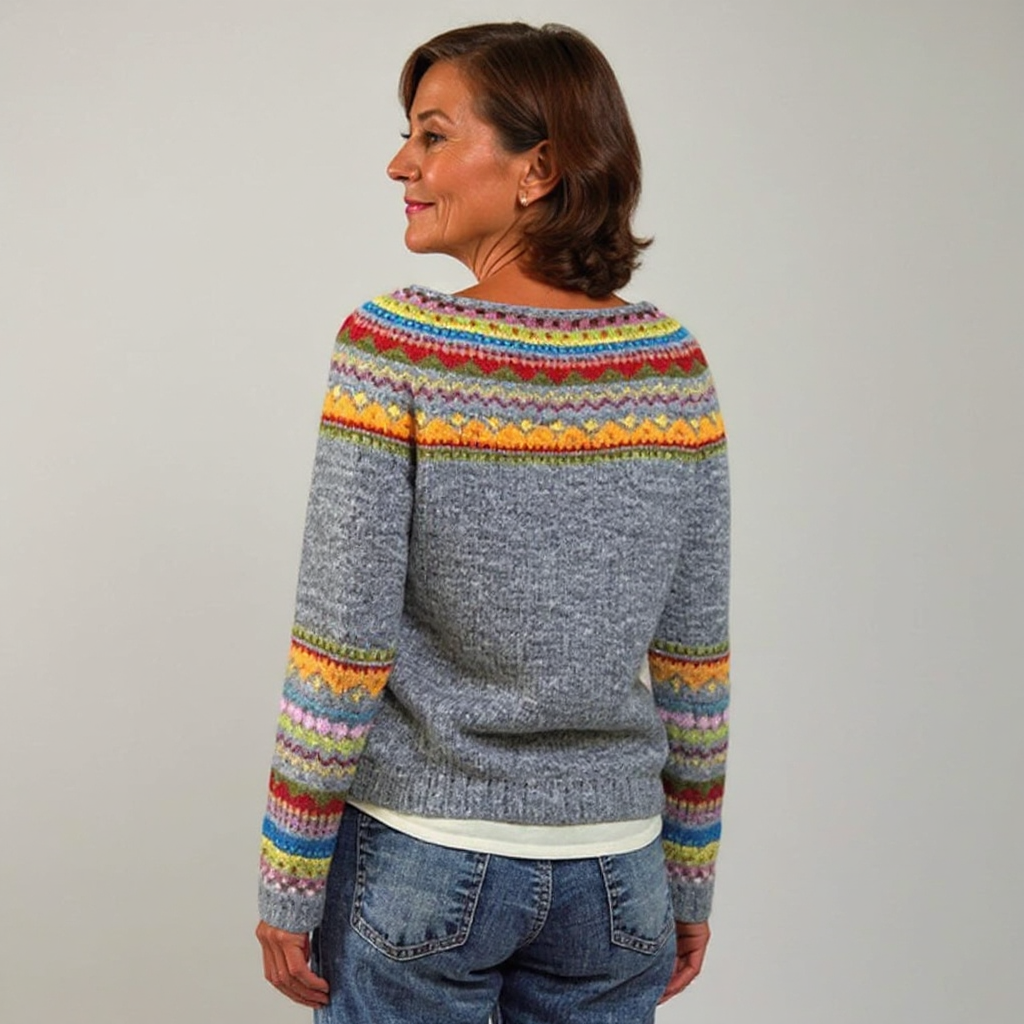 Ludwina | Truien met kleurige accenten
