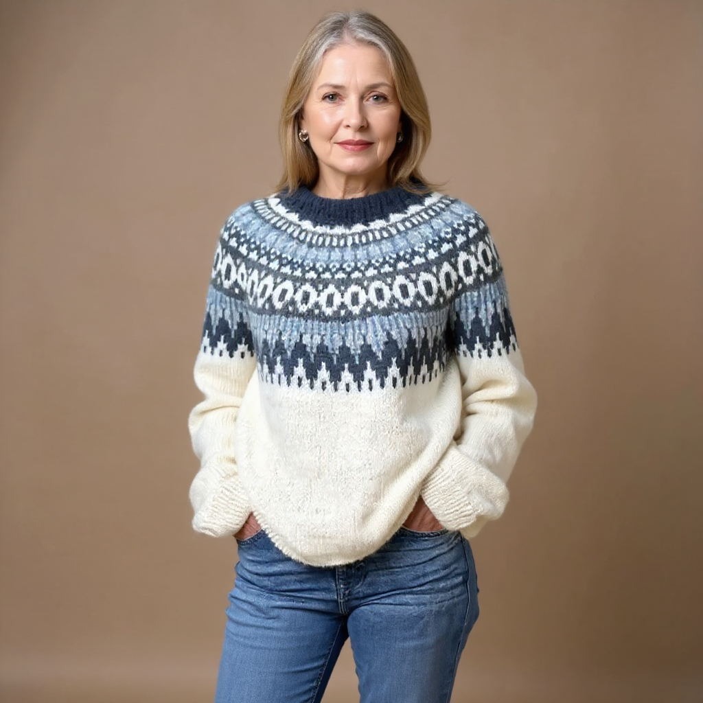 Annelous | Jacquard truien met patroon