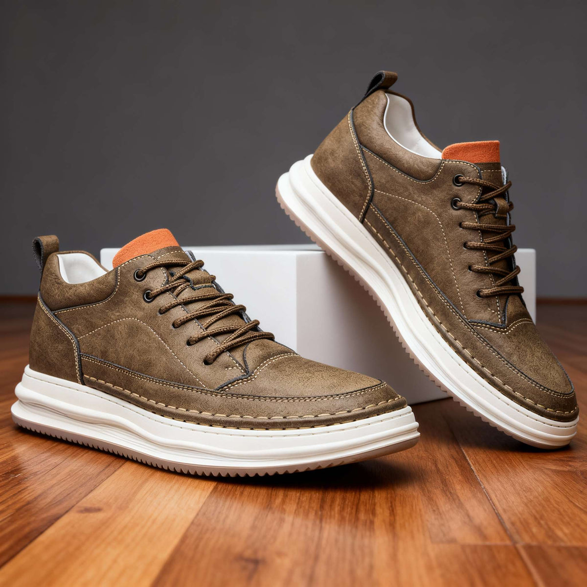 Nico | Comfortabele sneaker met plateauzool