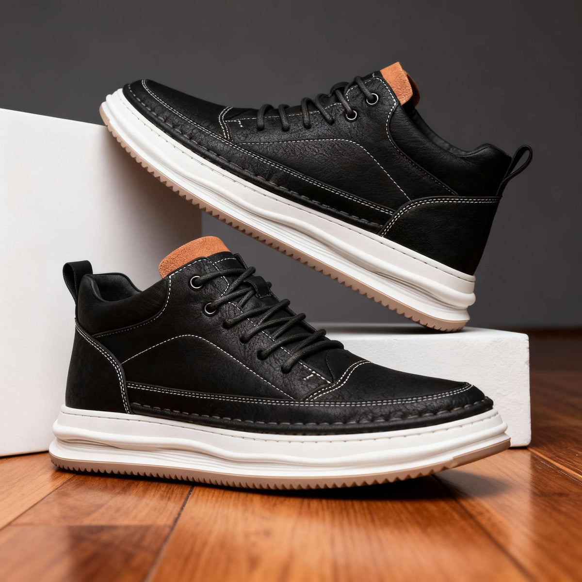 Nico | Comfortabele sneaker met plateauzool