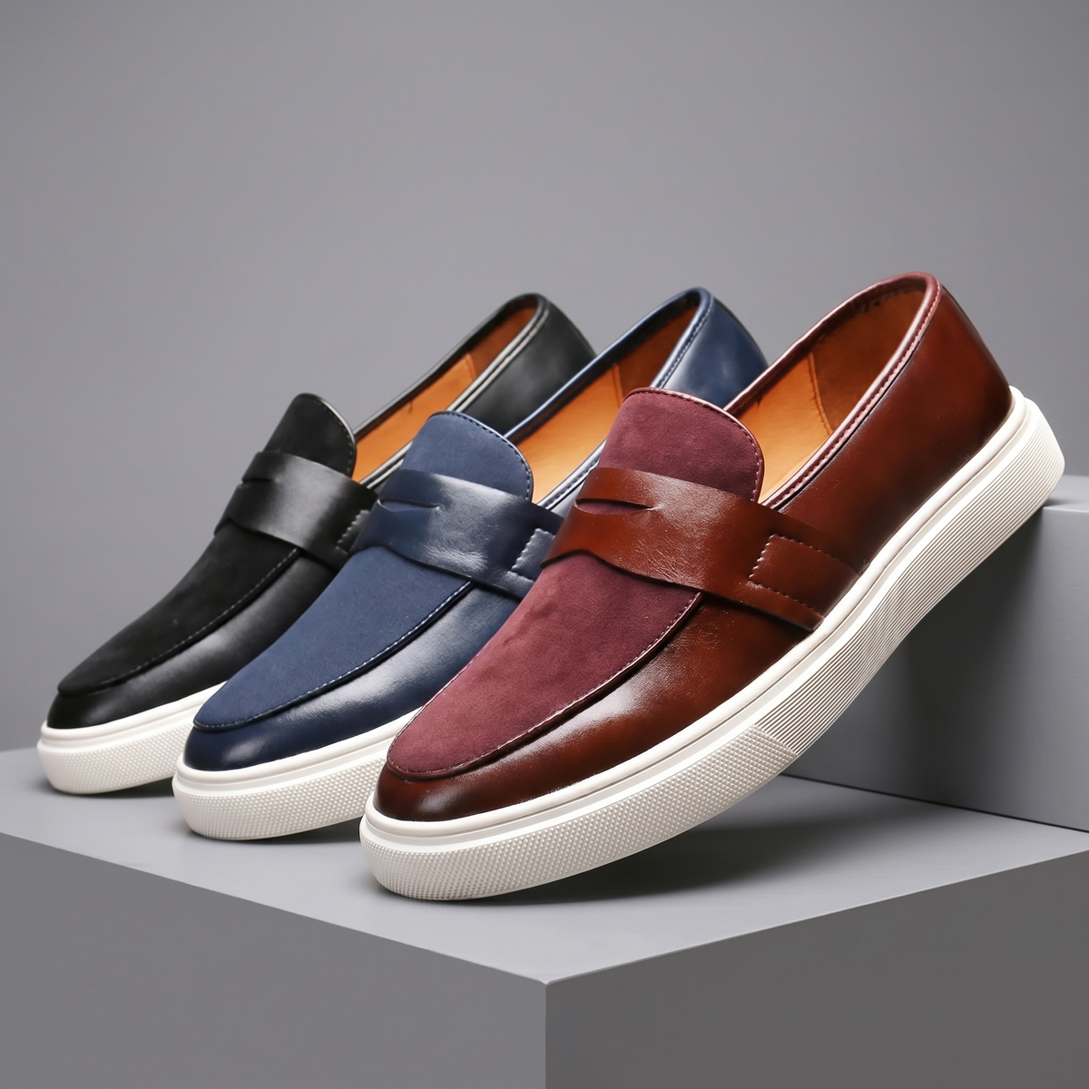 Mike | Moderne Loafers Schoenen