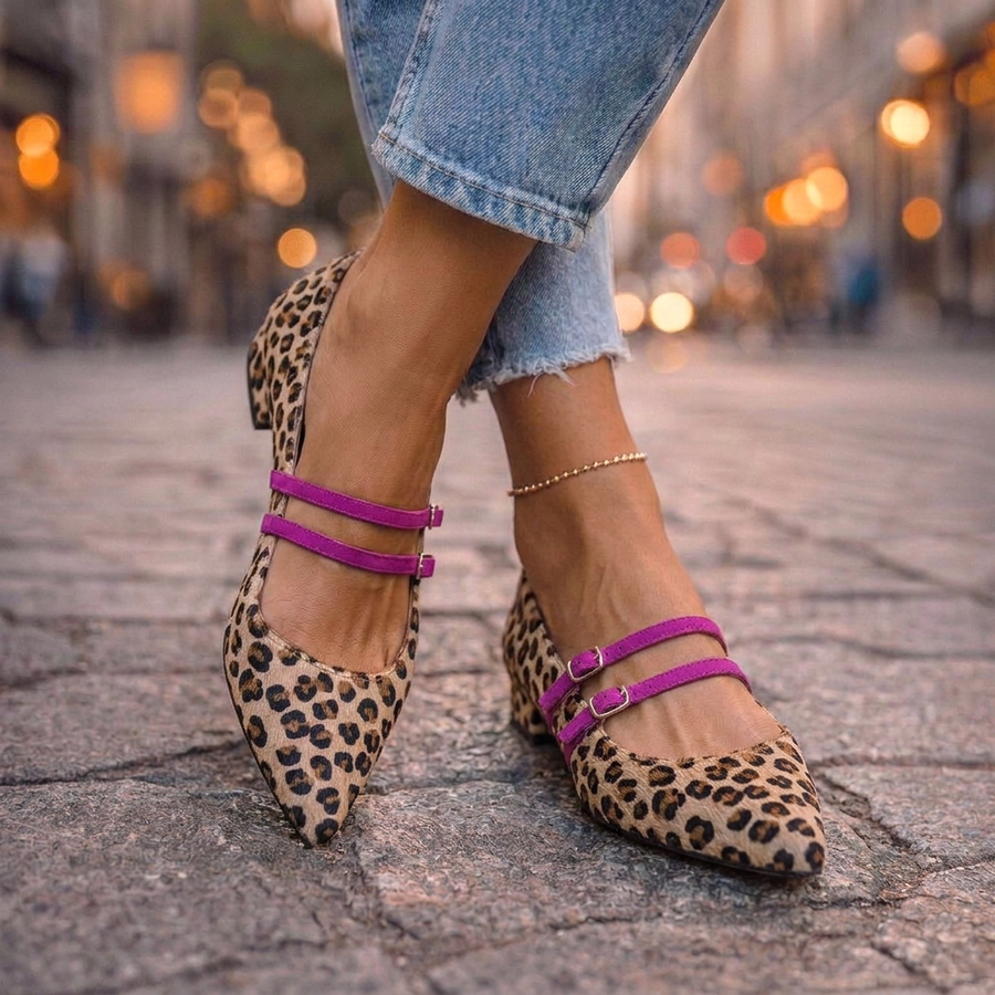 Nieke | Leopard Loafers