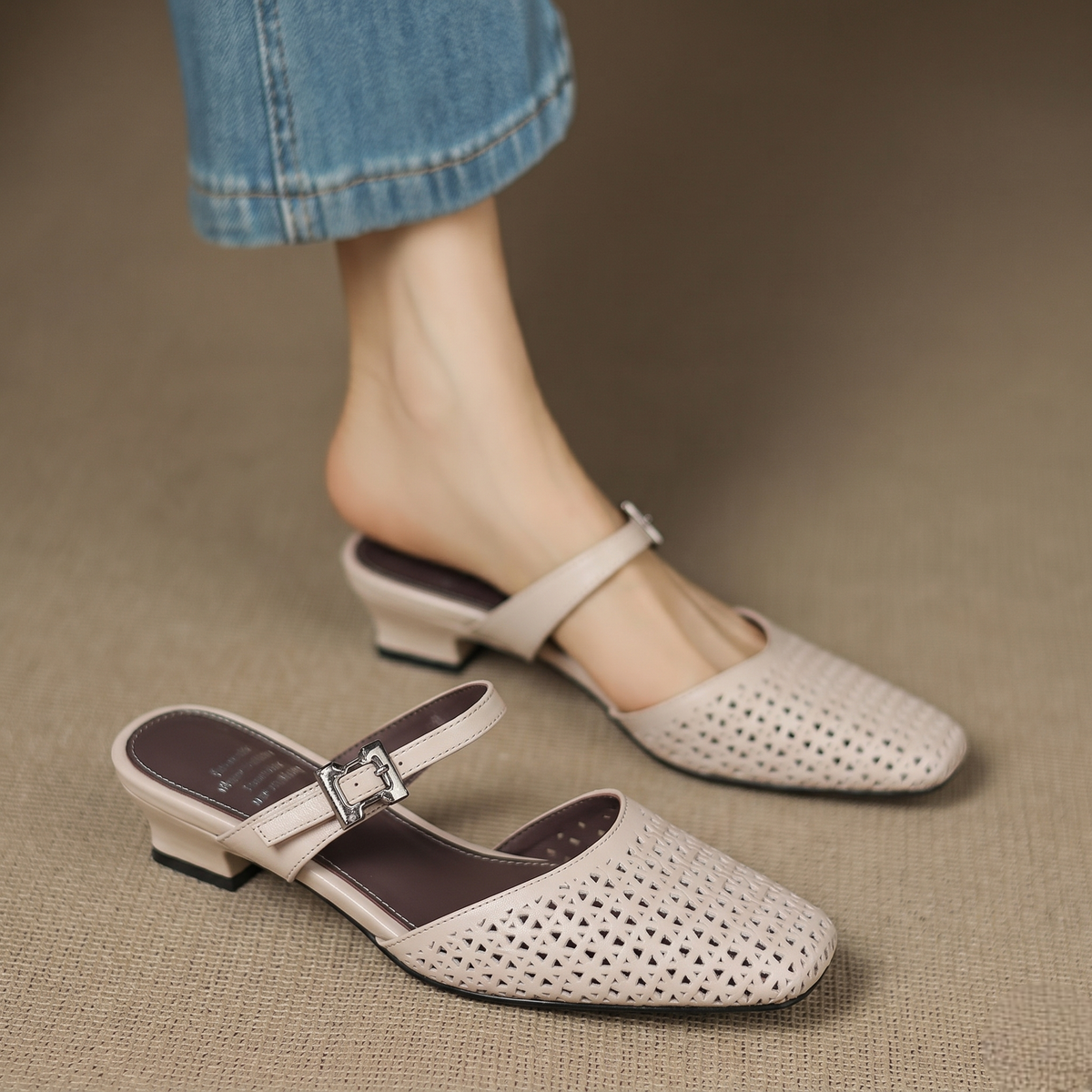 Myla | Elegante Mary Jane mules