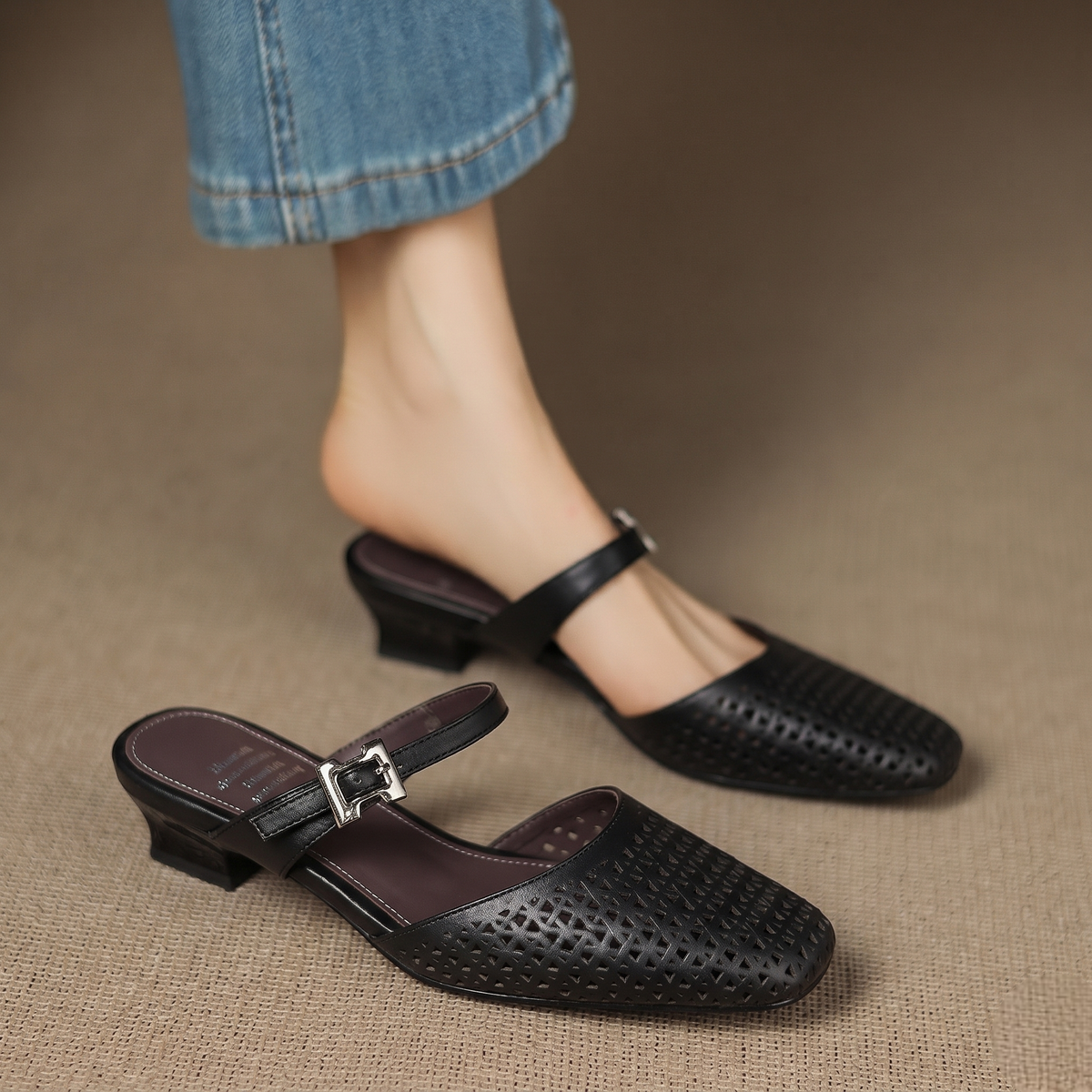 Myla | Elegante Mary Jane mules