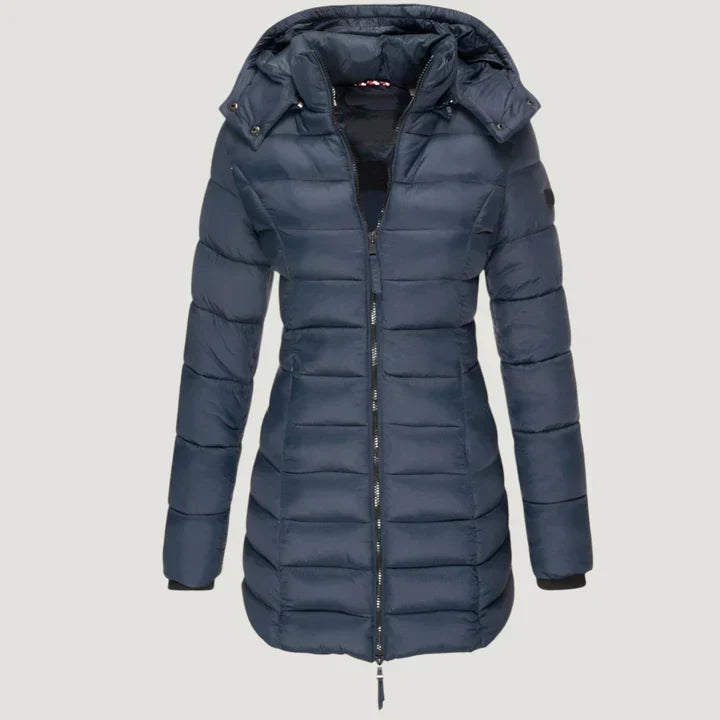 Cloé | Warme winterjas met kap