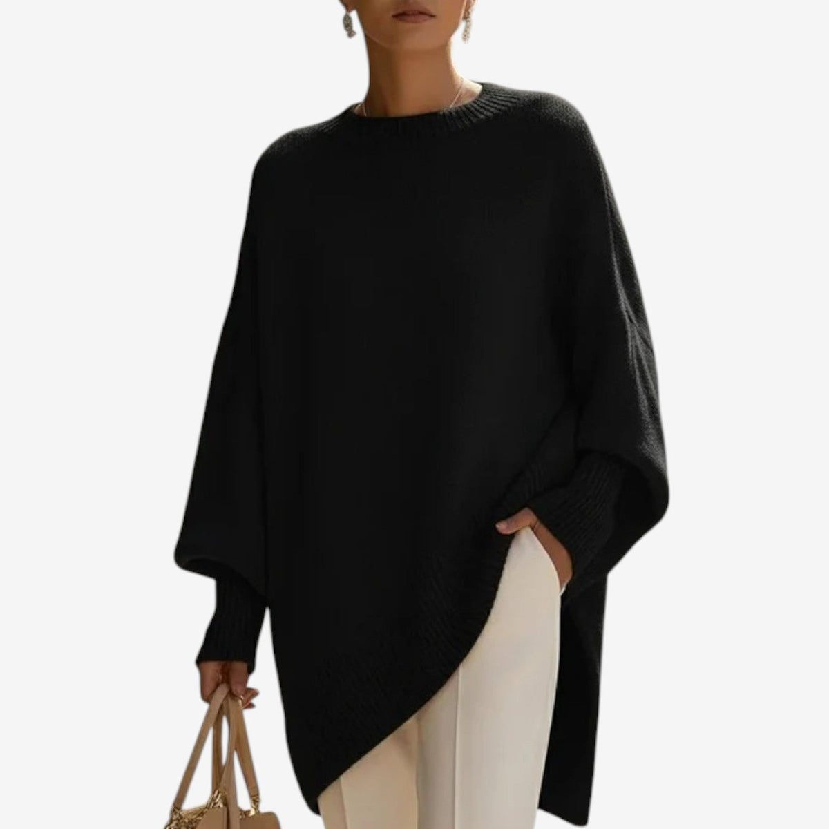 Natasja | Elegante asymmetrische trui