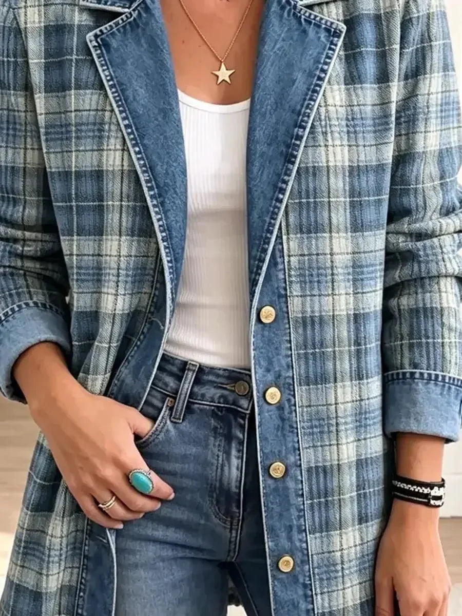 Jony | Geruite Blazer