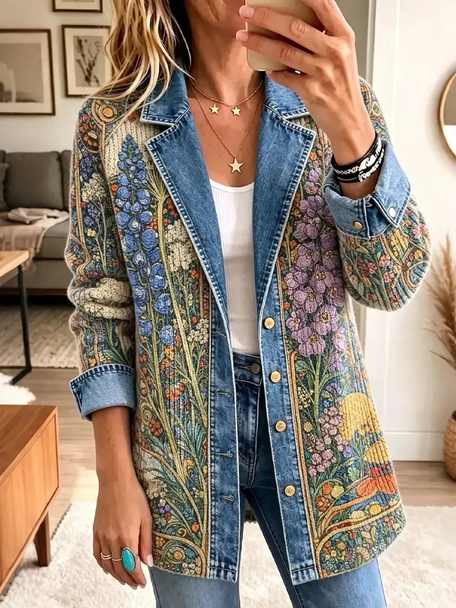 Alina | Bloemen Blazer