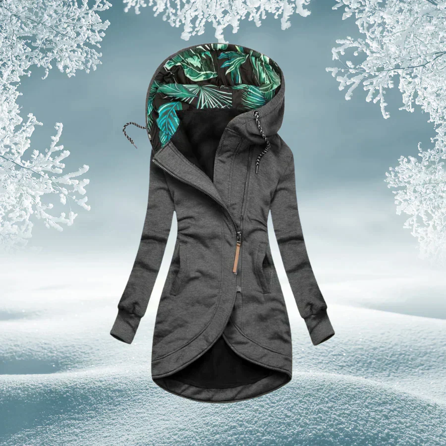 Meggie | Warme winterjas met capuchon