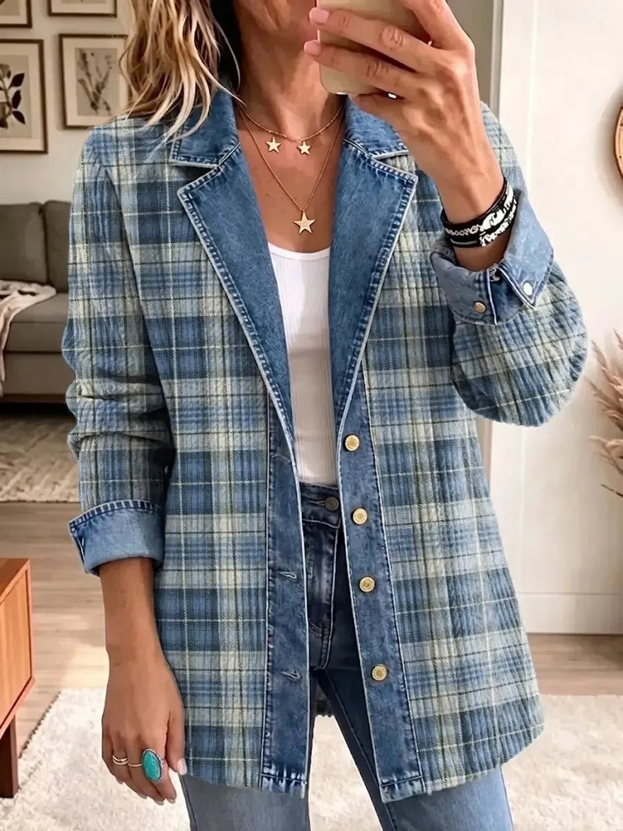 Jony | Geruite Blazer