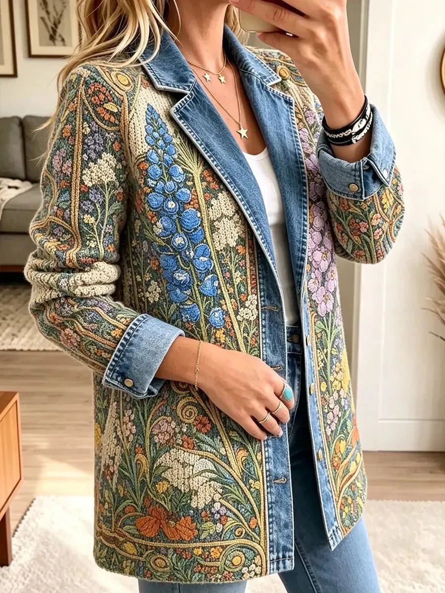 Alina | Bloemen Blazer