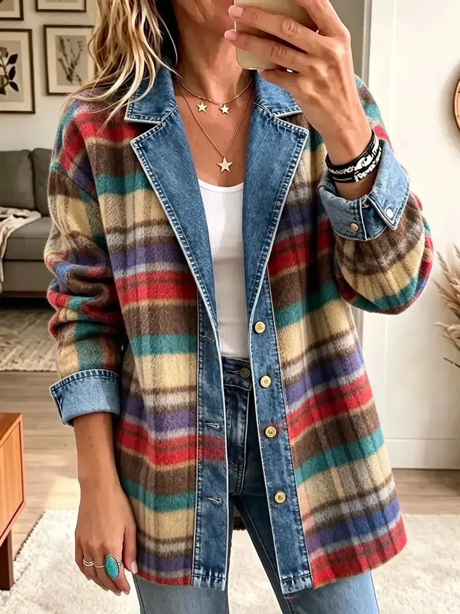 Liedewij | Gestreepte Blazer