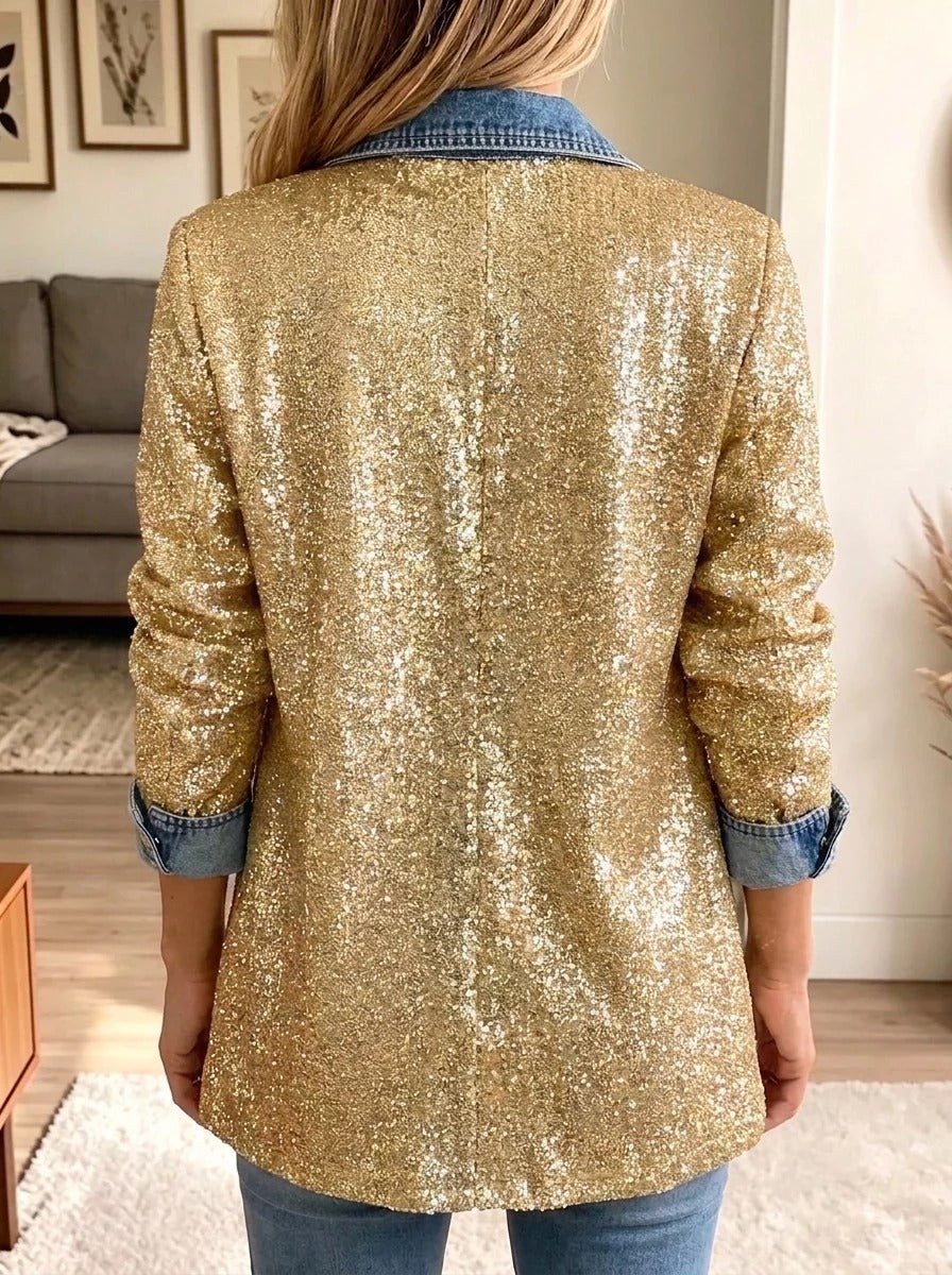 Devika | Glitterend Blazer