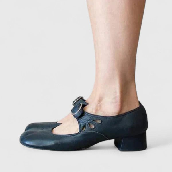 Meinke | Retro schoenen met gesp