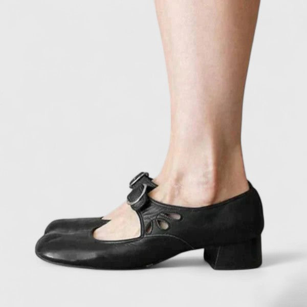 Meinke | Retro schoenen met gesp