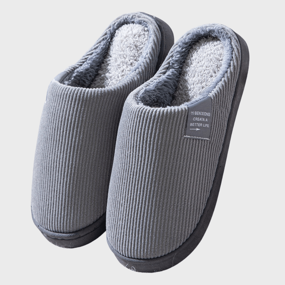 Ursula | Warme pantoffels met grip
